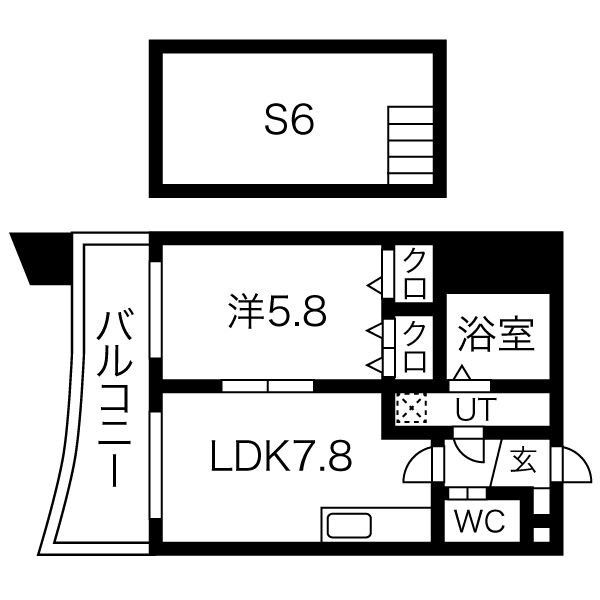 �ر��������դ�������̣�˥ԥå���ϲ®�Υǥ����ʡ���1LDK��������ʪ��δּ�����