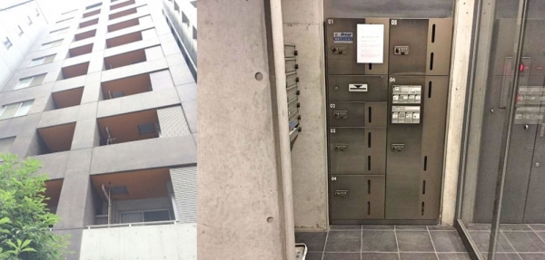 大阪市西区新町3 お洒落かっこいい コンクリ打ちっ放しのデザイナーズワンルーム マンション 賃貸 ハコマルシェ