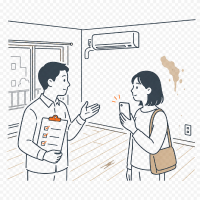 退去後の修繕費負担について